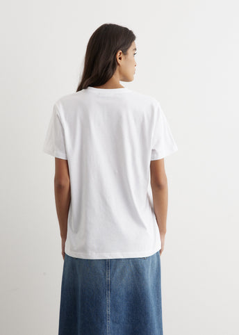 Basic Jersey Yellow Bunny Relaxed T-Shirt