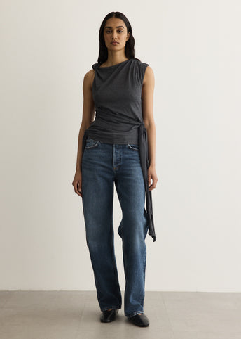 Draped Knot Top