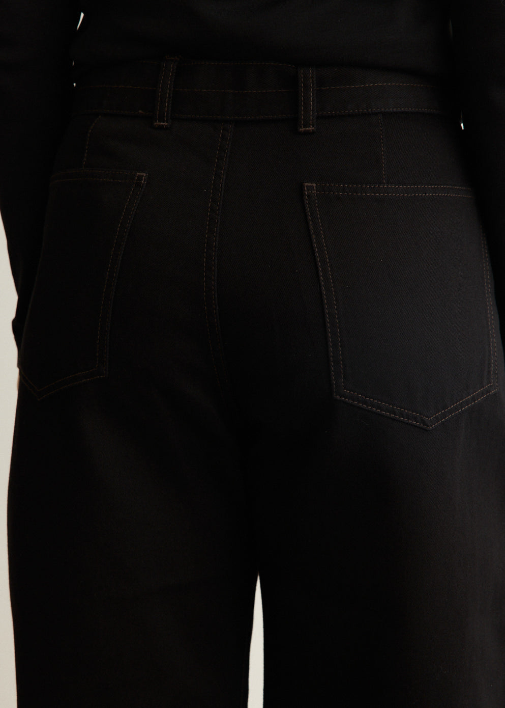 Twisted Belted Pants
