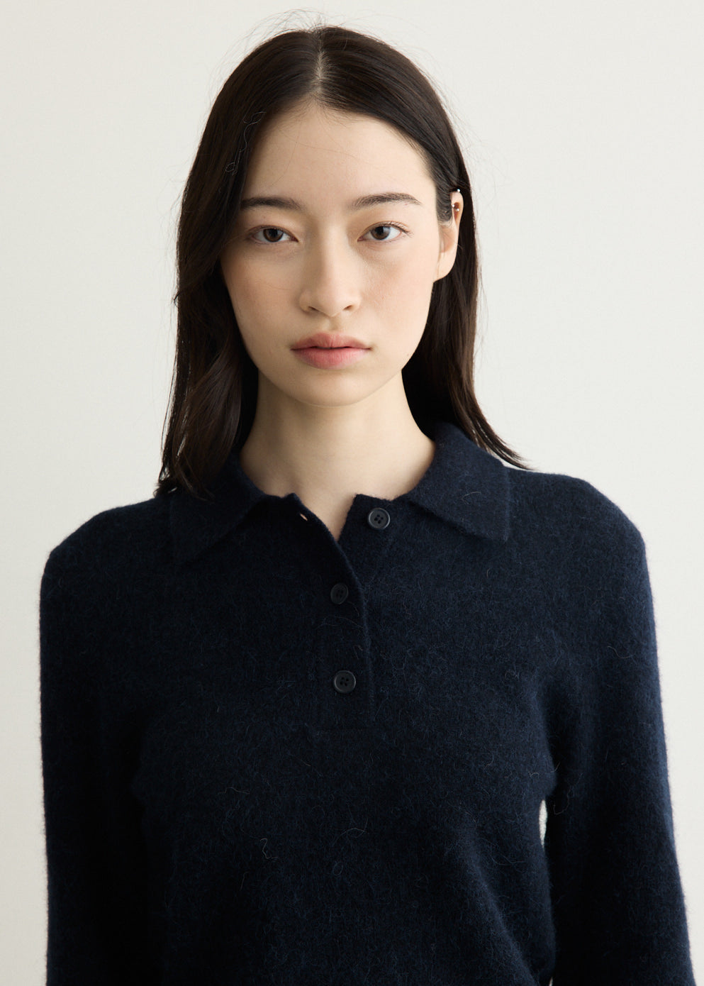 Sanoura Long Sleeve Polo