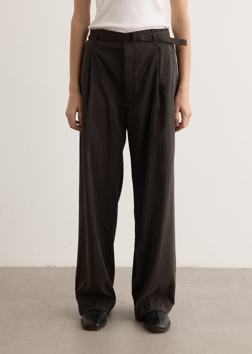 Belted Relaxed Pants