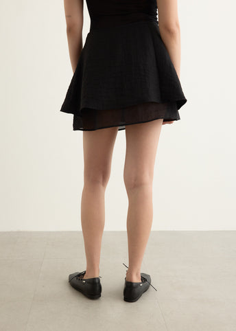 Obscura Layered Mini Skirt