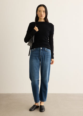 Stevie Ankle Slim Tapered Jeans