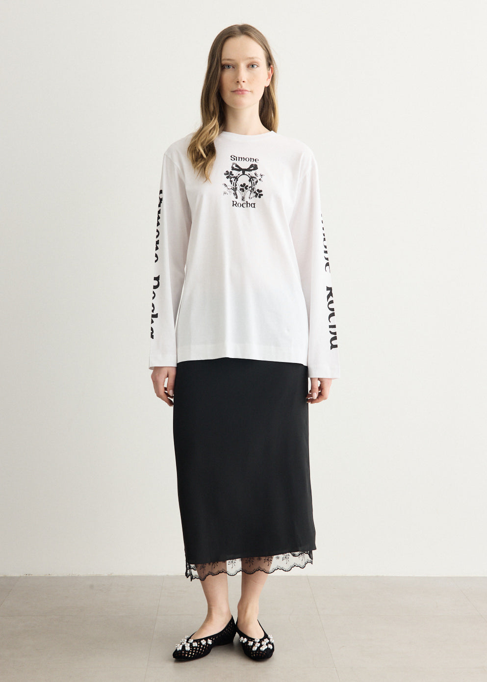 Coming Up Roses Print Long Sleeve T-Shirt