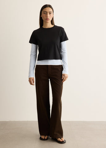 Double Dabble Layered T-Shirt