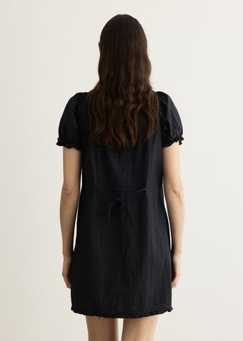 Buttoned Mini Dress