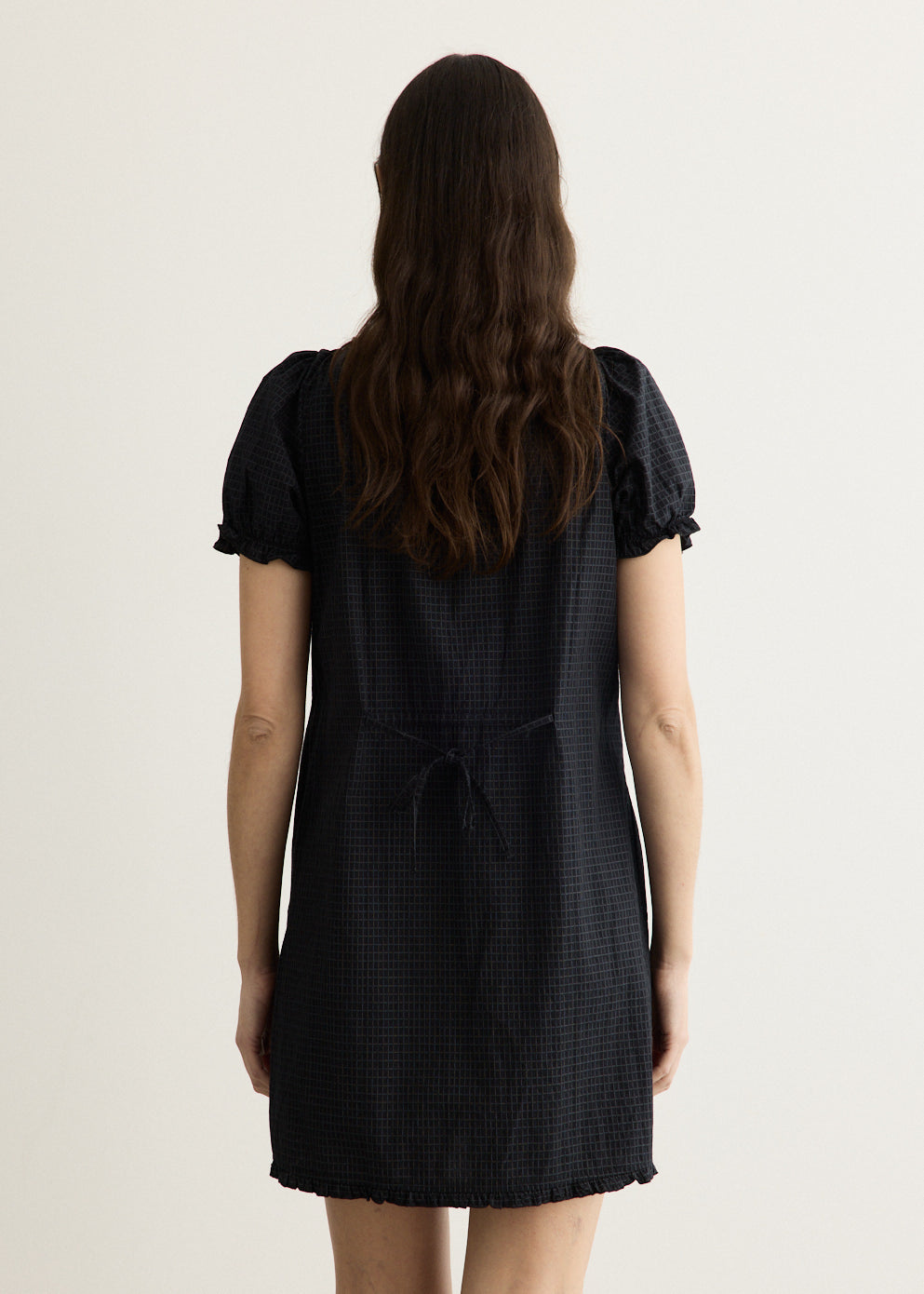 Buttoned Mini Dress