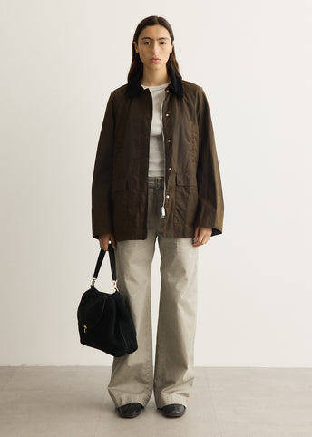 Twill Trousers with Belt
