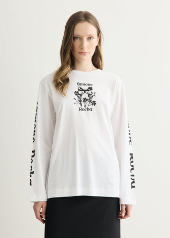 Coming Up Roses Print Long Sleeve T-Shirt