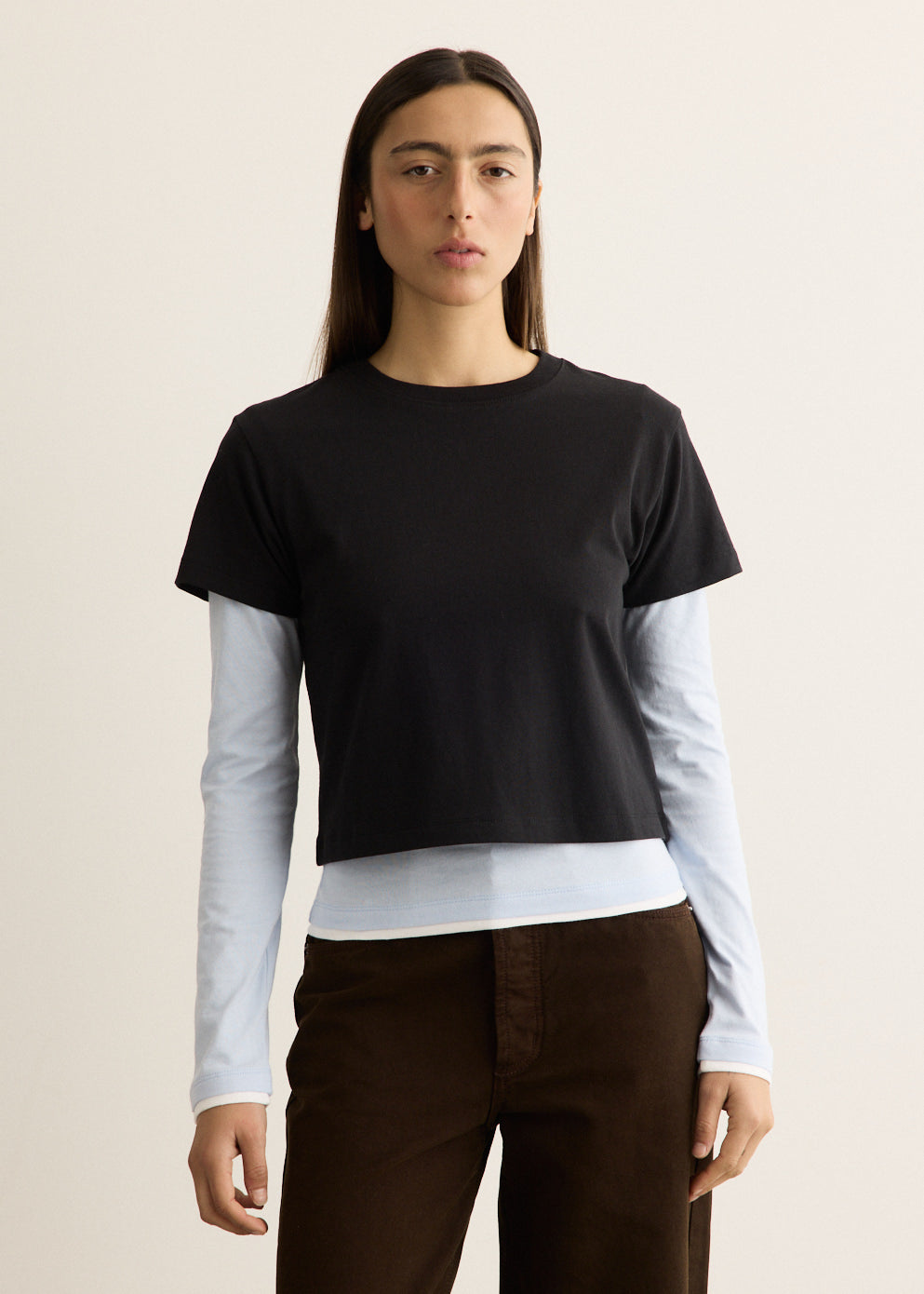 Double Dabble Layered T-Shirt