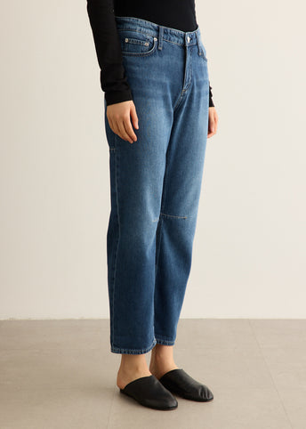 Stevie Ankle Slim Tapered Jeans