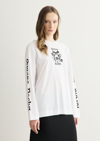 Coming Up Roses Print Long Sleeve T-Shirt