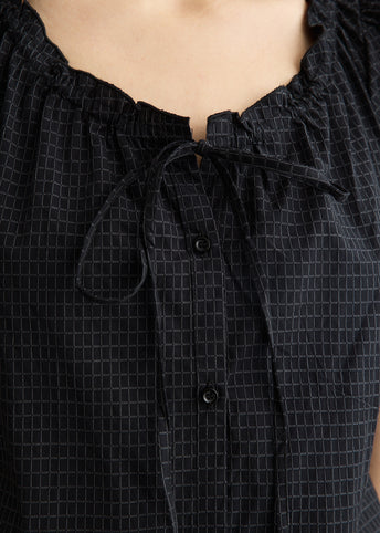 Buttoned Mini Dress