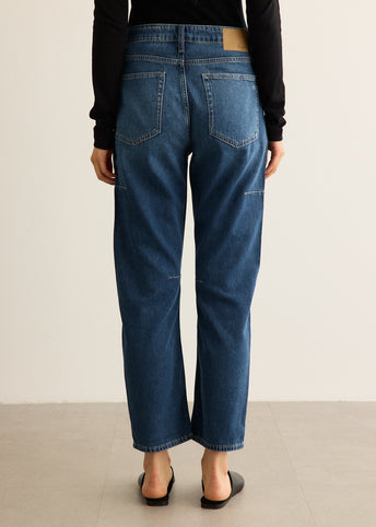 Stevie Ankle Slim Tapered Jeans