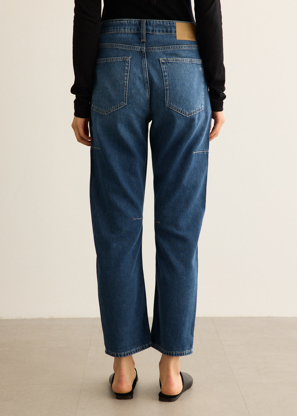 Stevie Ankle Slim Tapered Jeans