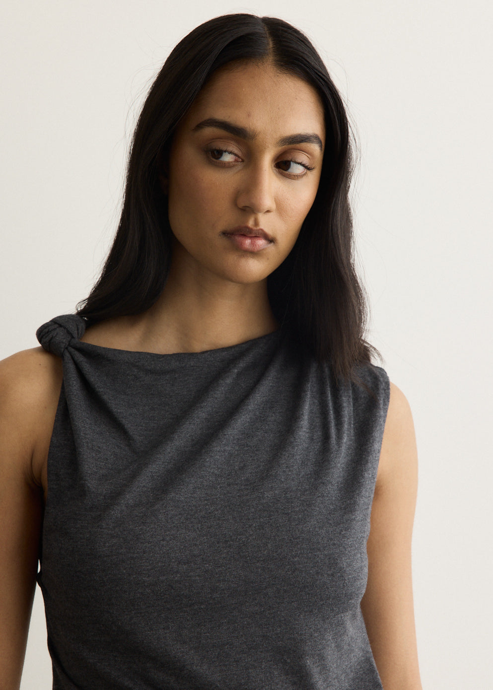 Draped Knot Top