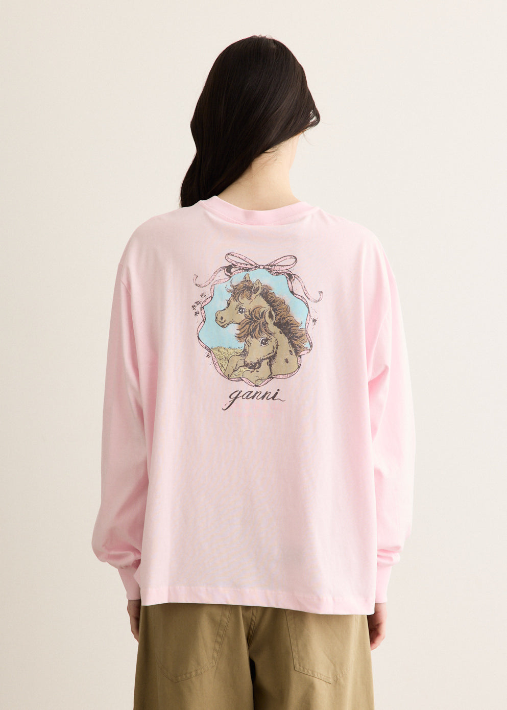 Qixi Print Longsleeve Future Jersey T-Shirt
