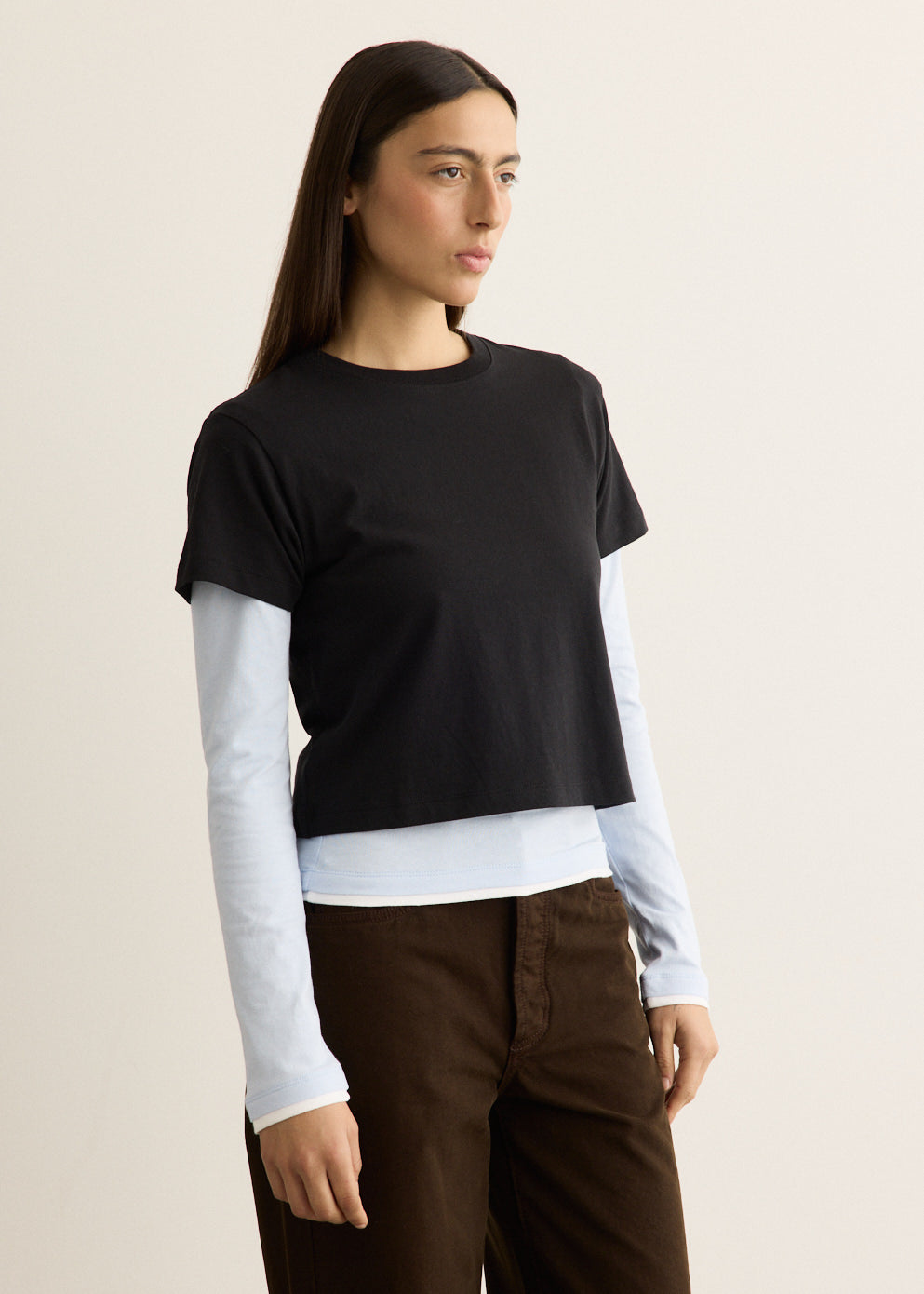 Double Dabble Layered T-Shirt