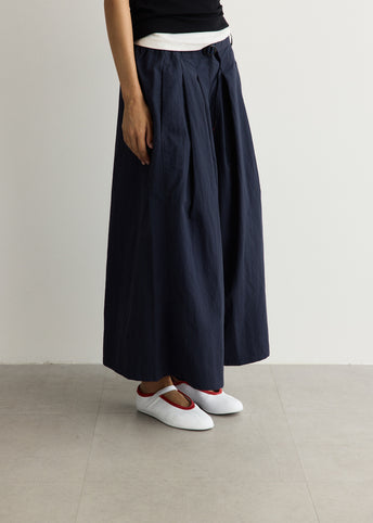 Nylon Flare Pants