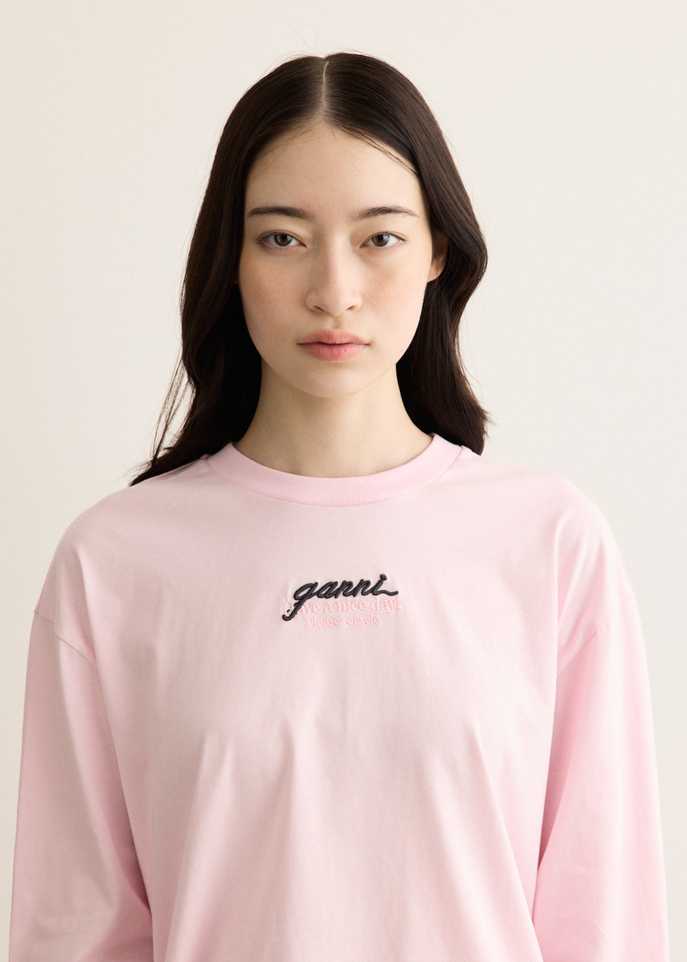 Qixi Print Longsleeve Future Jersey T-Shirt