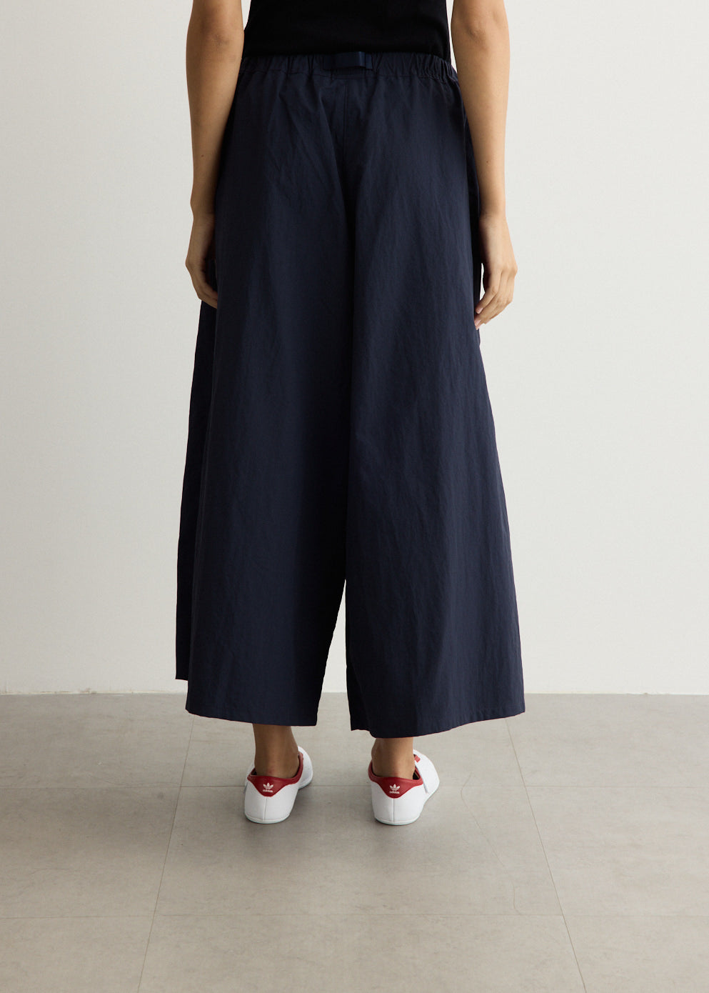 Nylon Flare Pants