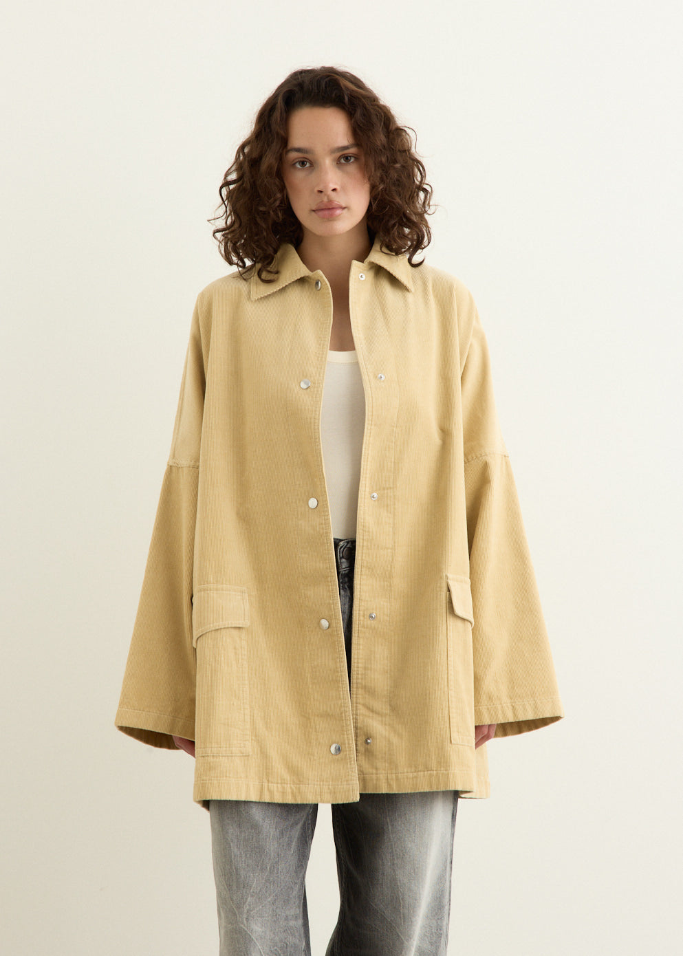 Cord Overshirt Jacket