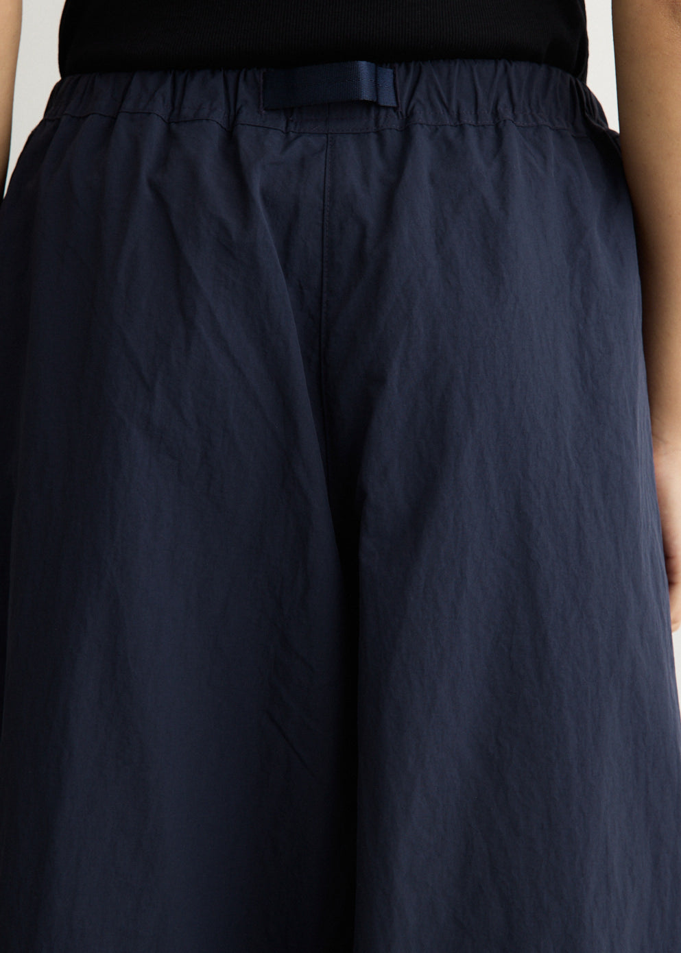 Nylon Flare Pants