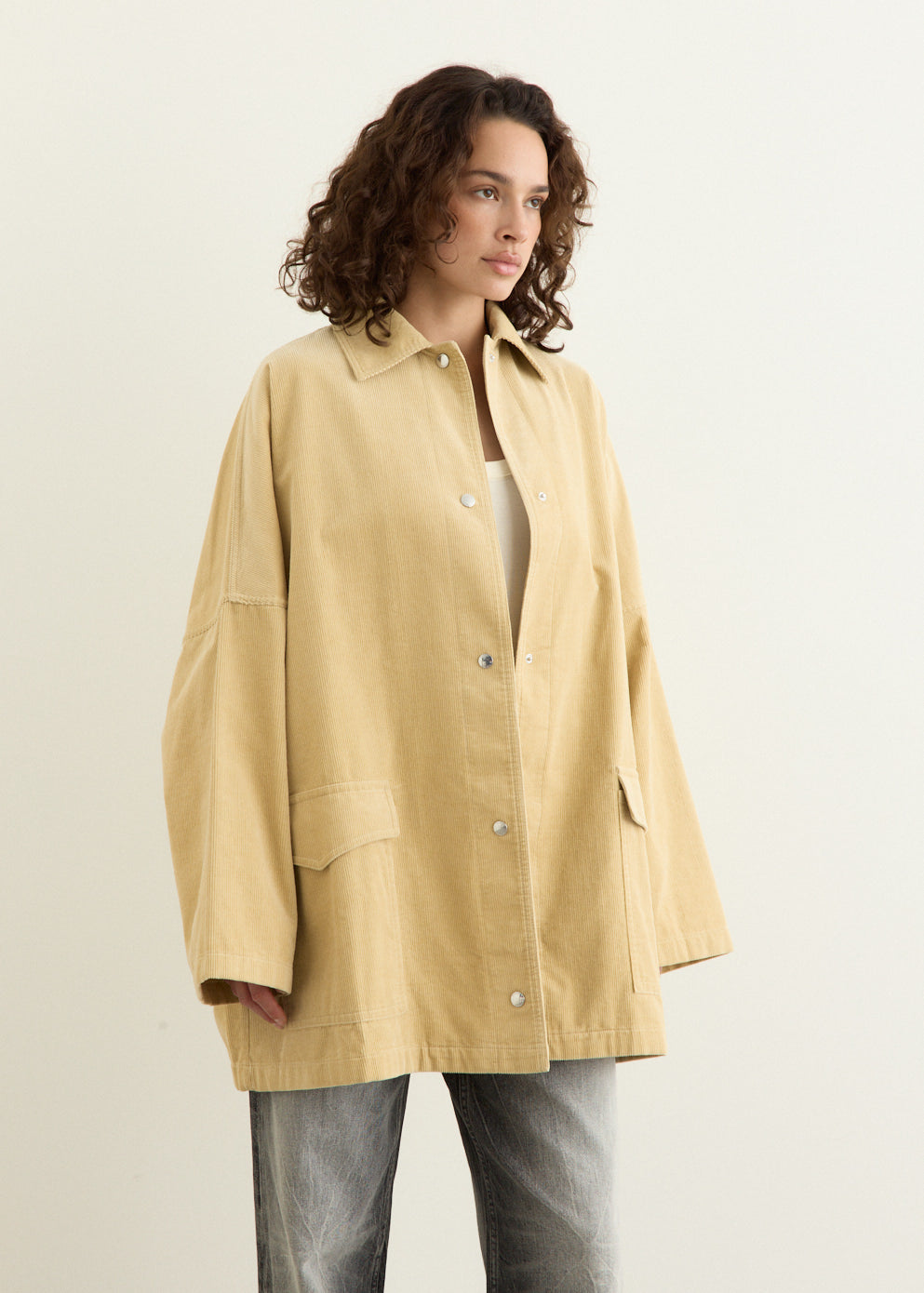Cord Overshirt Jacket