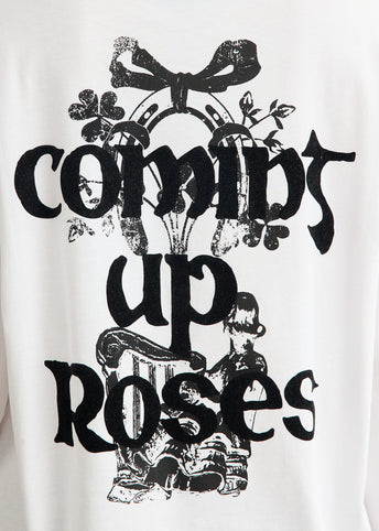 Coming Up Roses Print Long Sleeve T-Shirt