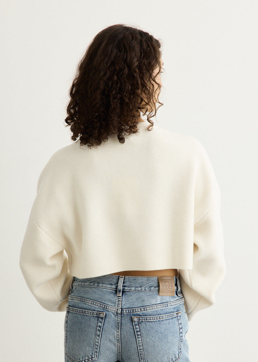 Cropped Oversized Cardigan