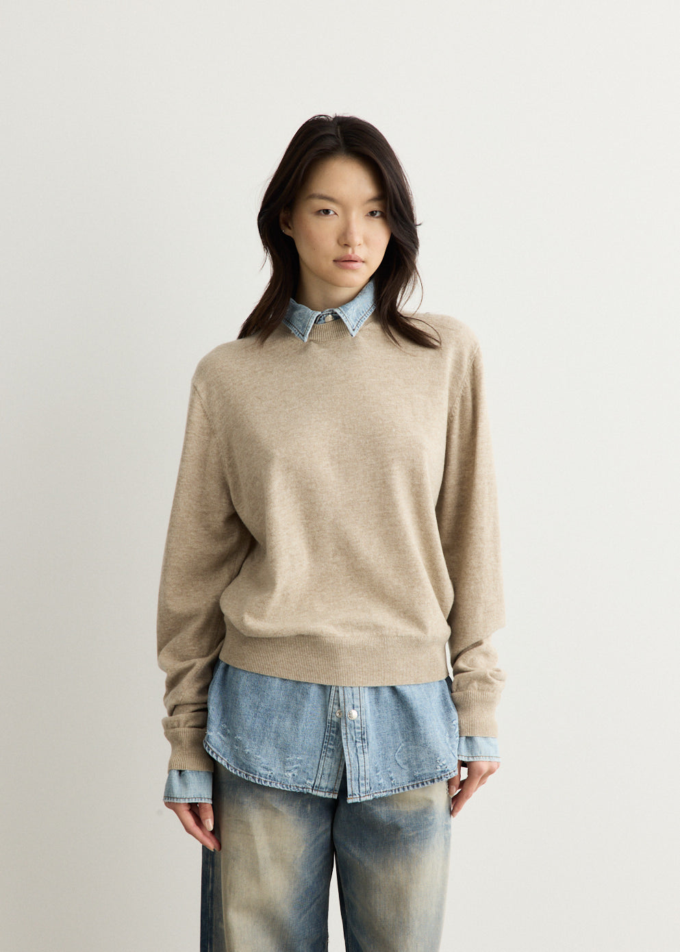 Layered Wool Knit