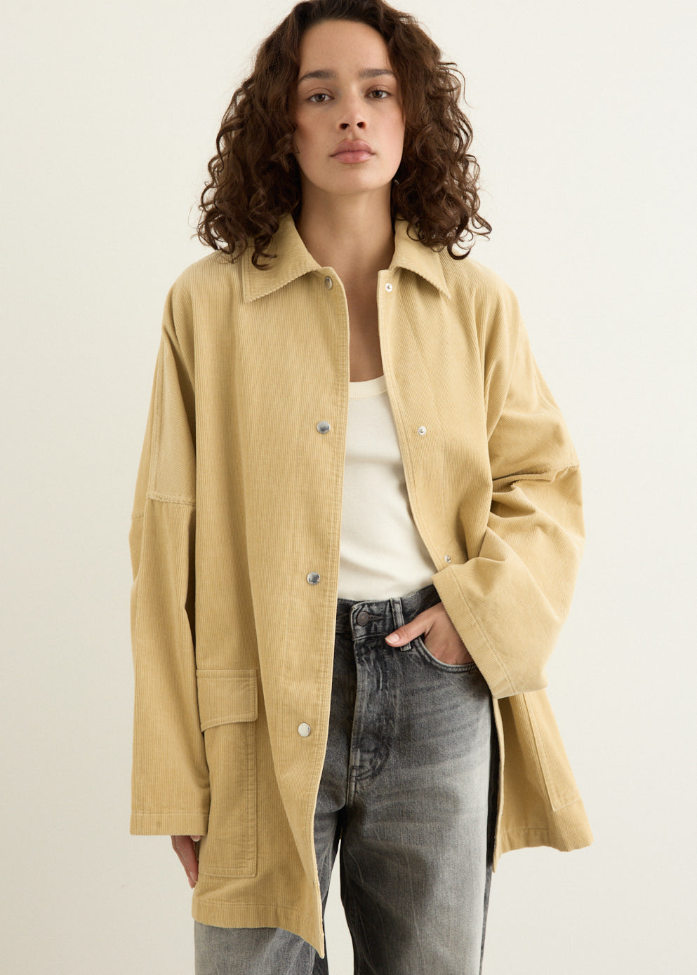 Cord Overshirt Jacket