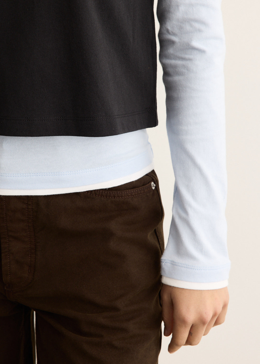 Double Dabble Layered T-Shirt