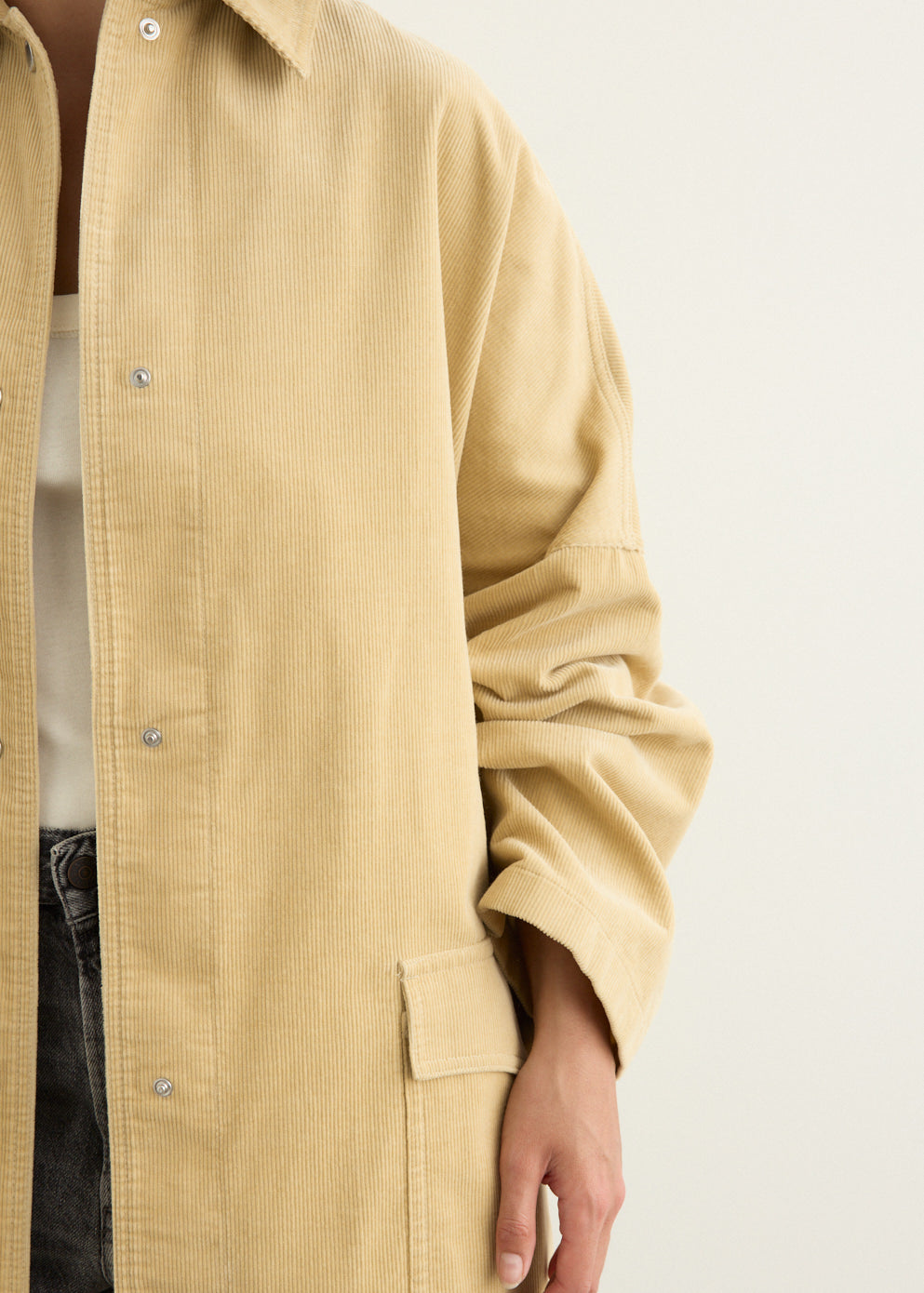 Cord Overshirt Jacket