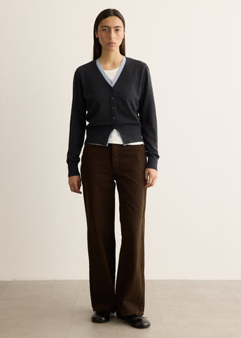Sorbonne Contrast Knit Cardigan