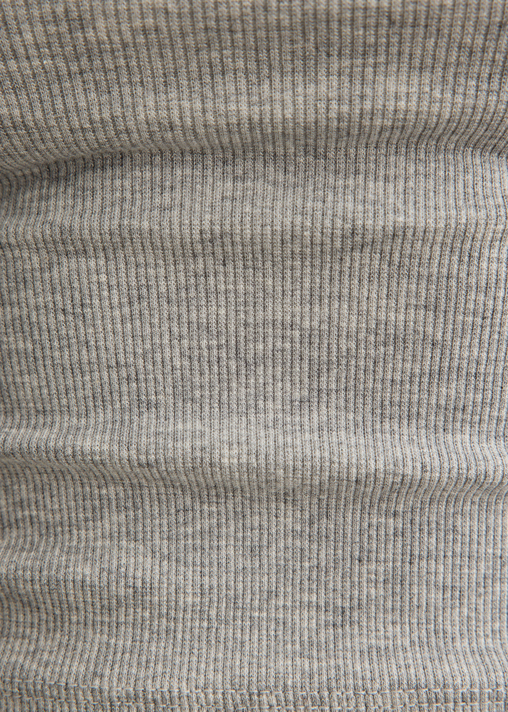 Moon Logo Ribbed Jersey Crop Tank Top