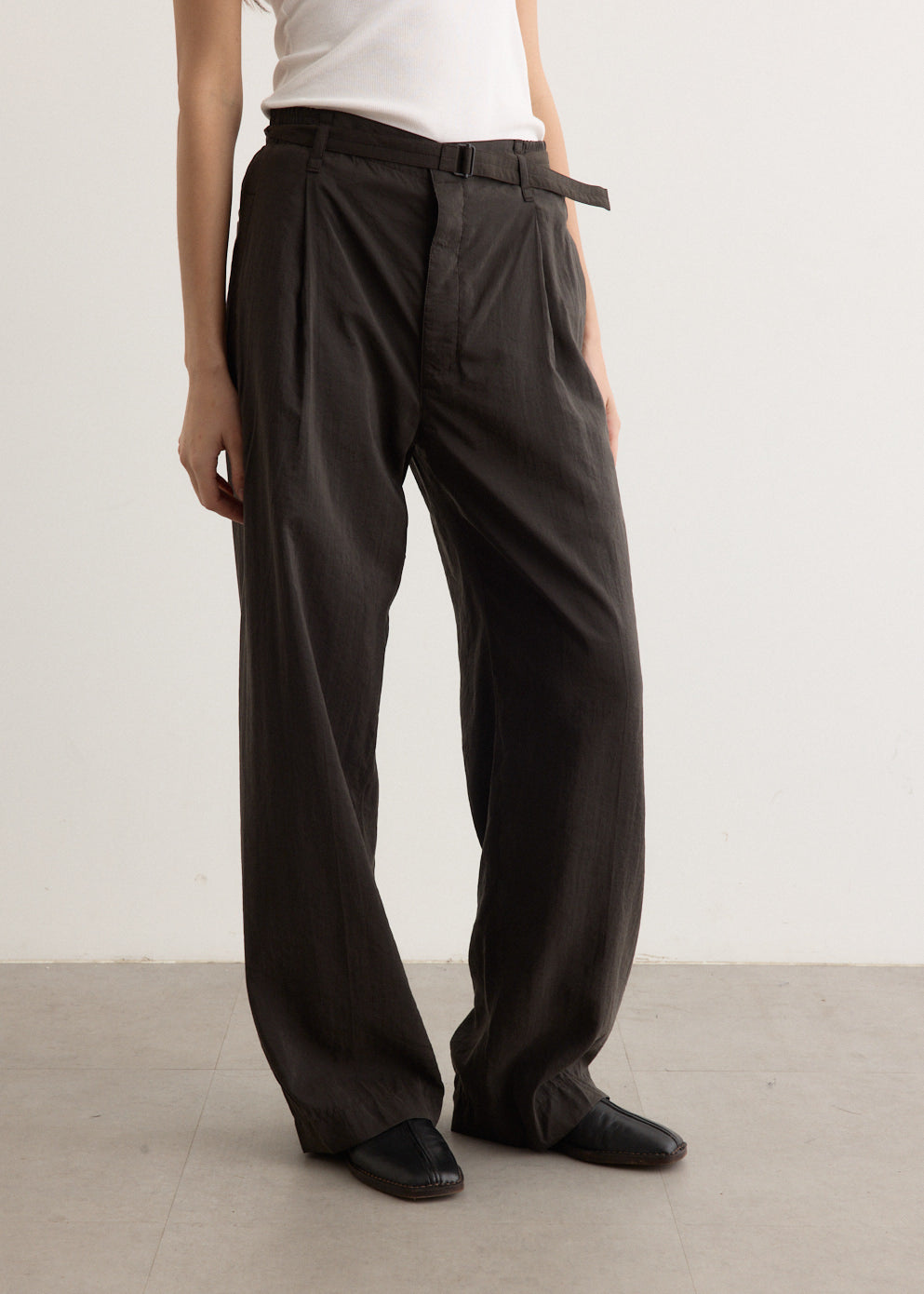 Belted Relaxed Pants