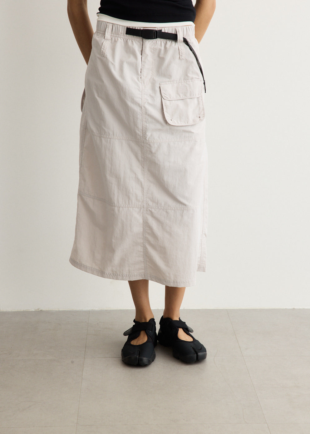 Nylon Utility Skirt
