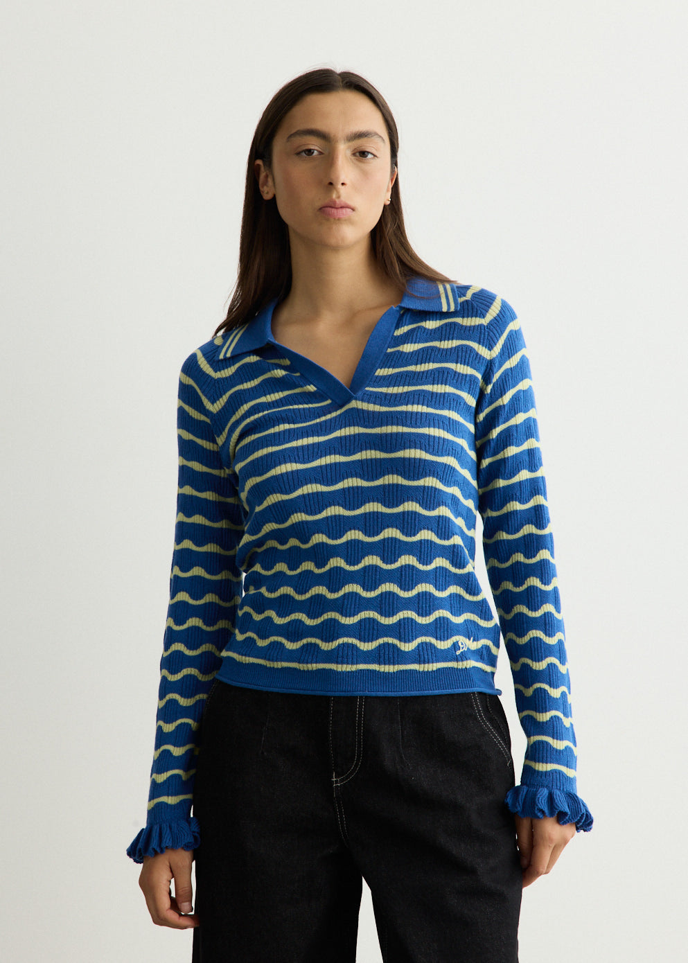 Silvia Polo Knitted Top