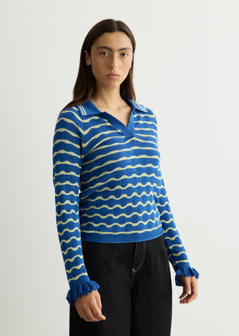 Silvia Polo Knitted Top