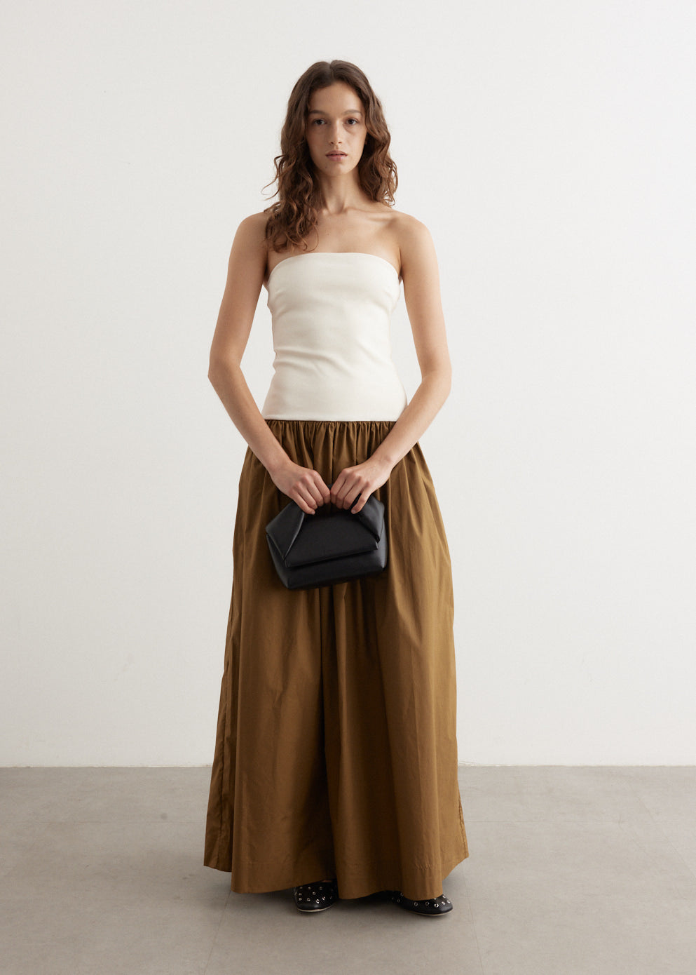 Duo Strapless Knit Cotton Dress