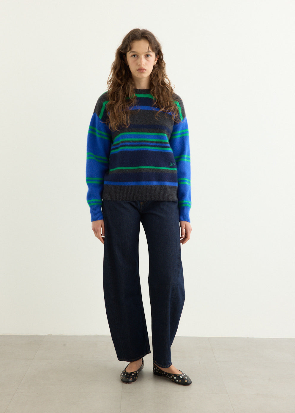 Rene Merino Wool Crew Jumper