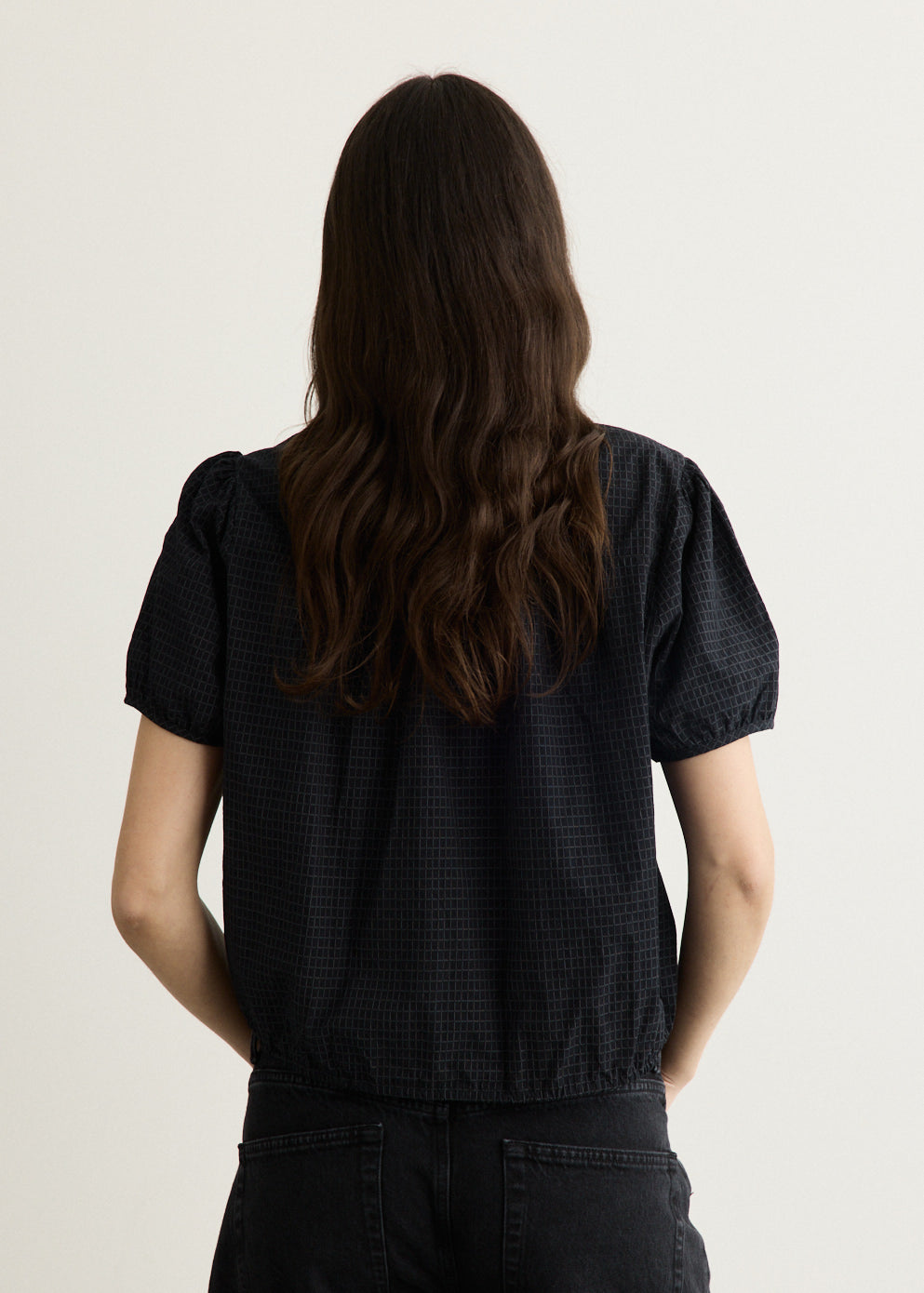 Fine Collar Top