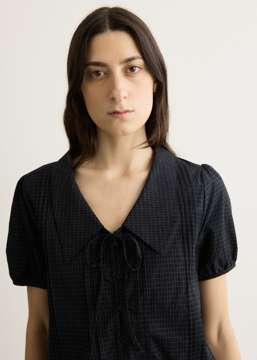 Fine Collar Top