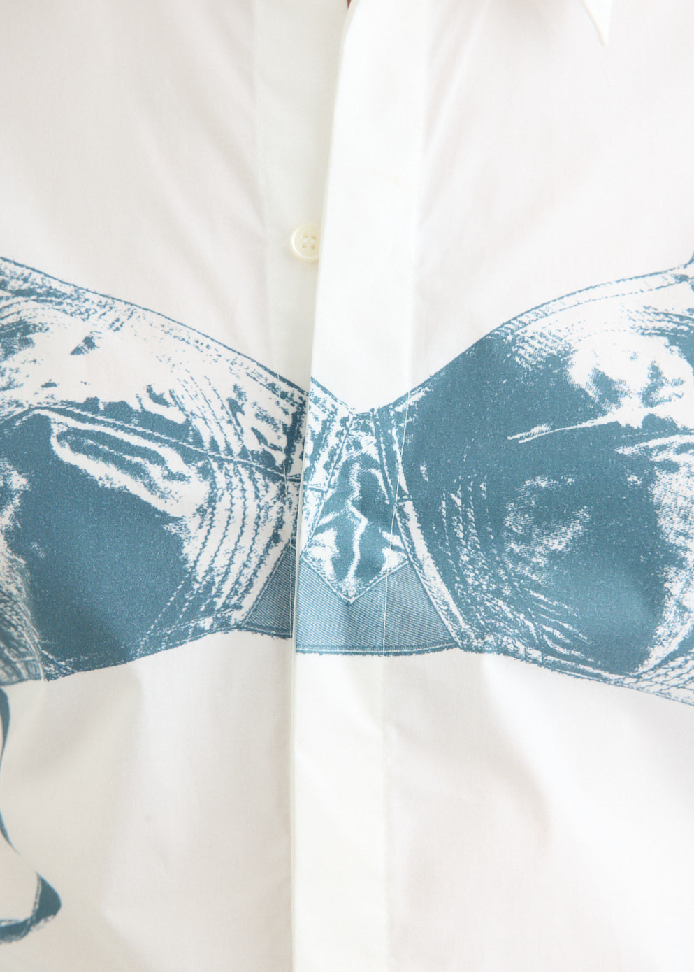 'Scanned Bra' Printed Shirt