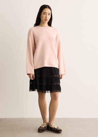 Round Neck Wool Jumper
