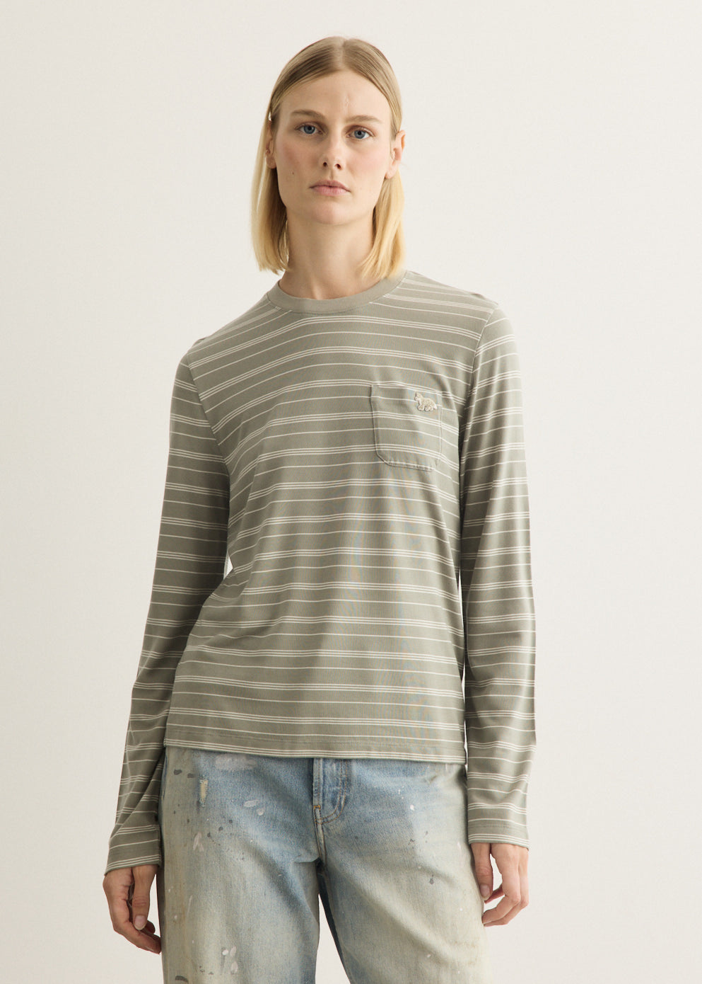 Striped Long Sleeve Regular T-Shirt