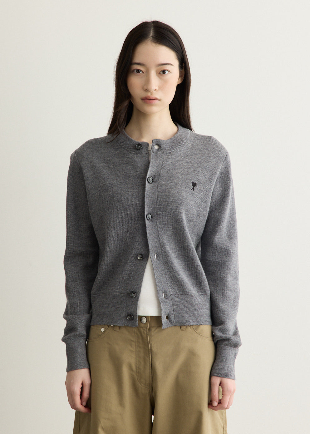 Crewneck Cardigan