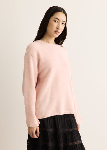 Round Neck Wool Jumper