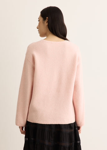 Round Neck Wool Jumper